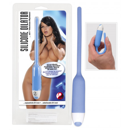 You2Toys Silikone Dilator med Vibrator 6 mm