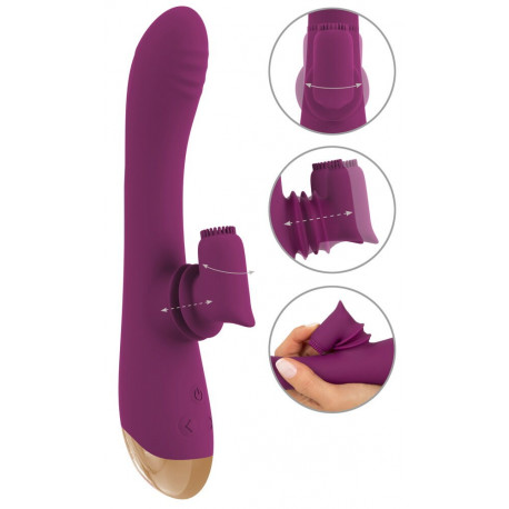 Javida Rabbit Vibrator Bevægelig Klitoris Stimulator