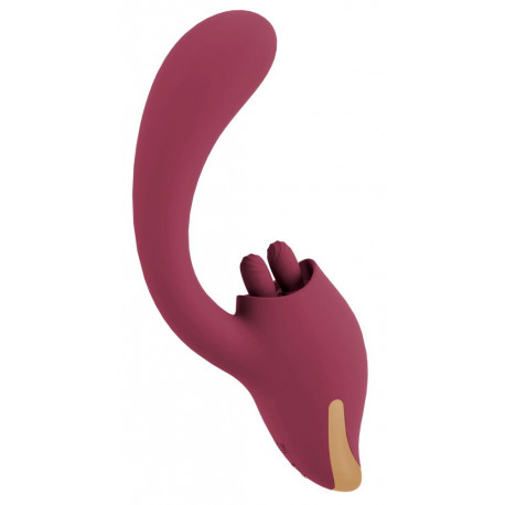 Javida Rabbit Vibrator med Klitoris Slikke Funktion