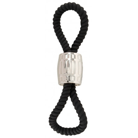 Rebel Rope Cock Strap Dobbelt Silikone Penisring