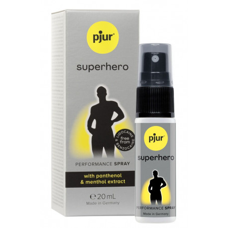 Pjur Superhero Performance Spray til Mænd