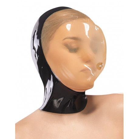 Late X Vakuum Latex Maske med Åndehul